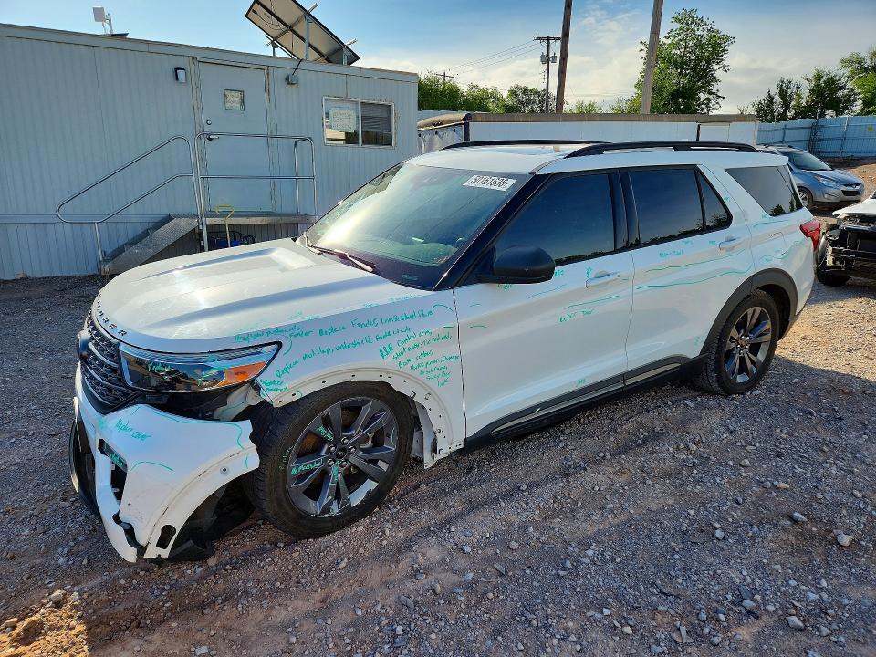 2021 Ford Explorer მანქანა იყიდება აუქციონზე, vin: 1FMSK7DH3MGA41274, აუქციონის ნომერი: 50161636