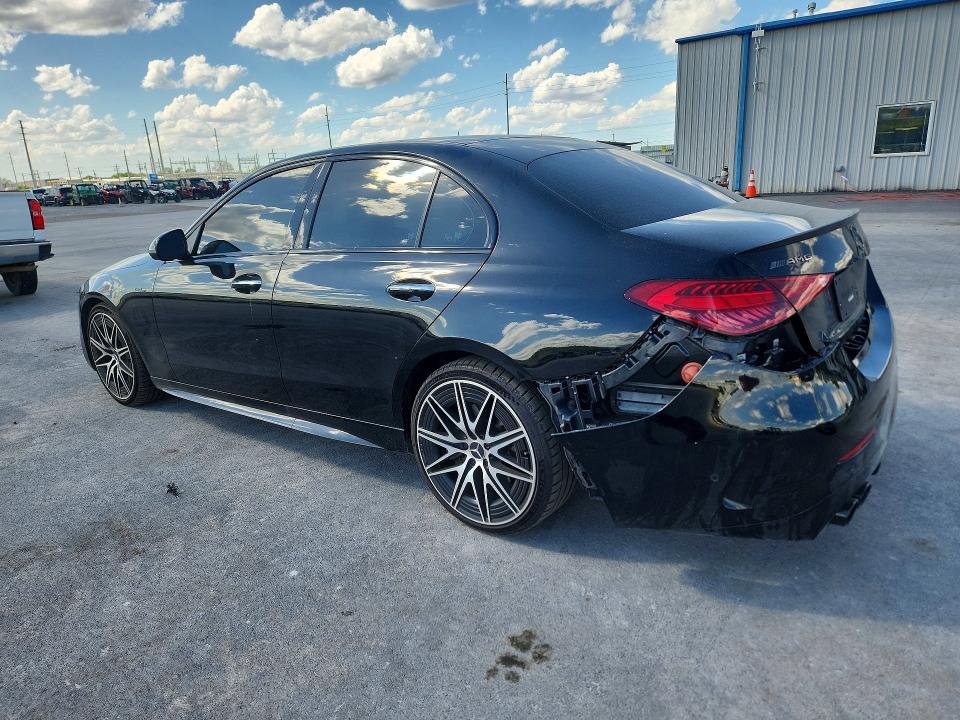 48150816 :رقم المزاد ، W1KAF8HB9RR186840 vin ، 2024 Mercedes-benz C مزاد بيع