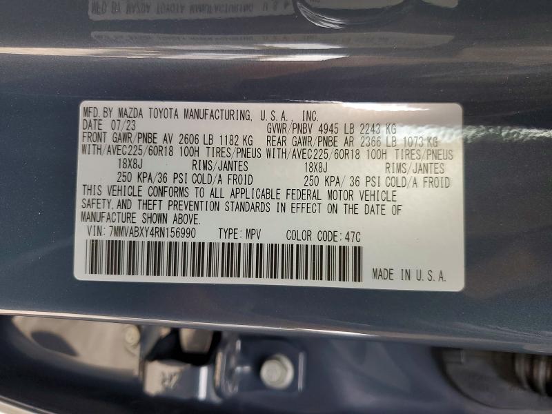 Продажа на аукционе авто 2024 Mazda Cx-50, vin: 7MMVABXY4RN156990, номер лота: 51274126