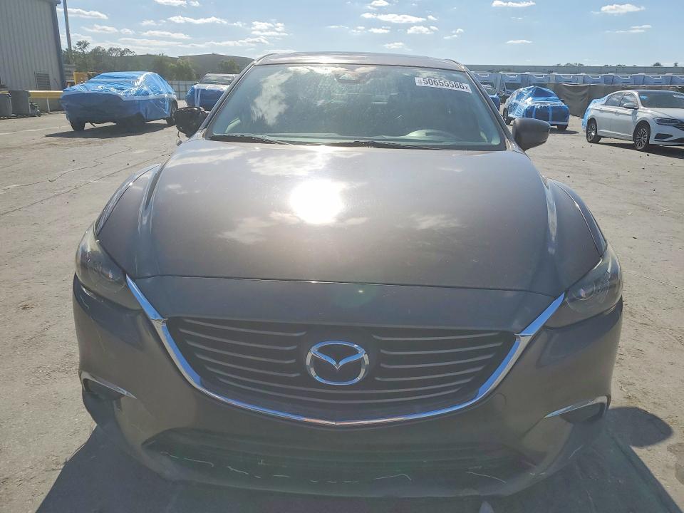 2017 Mazda 6 მანქანა იყიდება აუქციონზე, vin: JM1GL1V55H1124240, აუქციონის ნომერი: 50655586