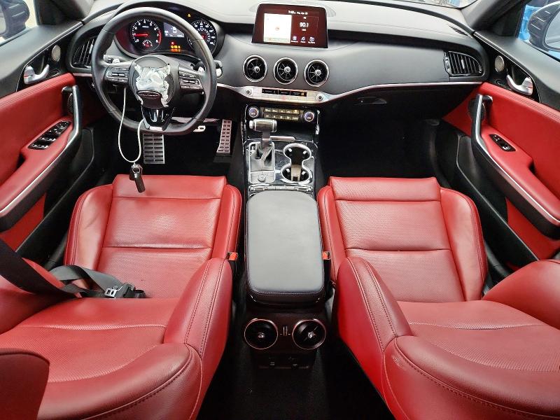 2021 Kia Stinger მანქანა იყიდება აუქციონზე, vin: KNAE15LA9M6088745, აუქციონის ნომერი: 51124466