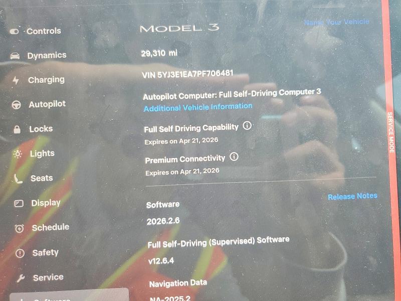 Продаж на аукціоні авто 2023 Tesla Model 3, vin: 5YJ3E1EA7PF706481, номер лоту: 50163286