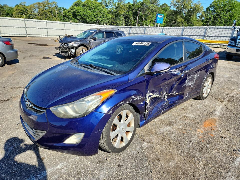 Продажа на аукционе авто 2012 Hyundai Elantra, vin: 5NPDH4AEXCH141726, номер лота: 49464926