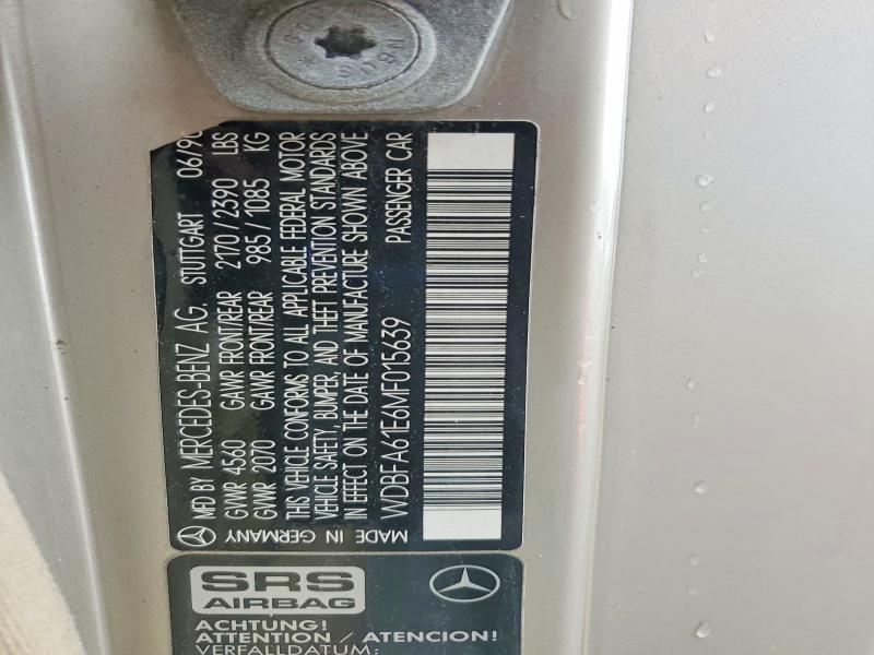 Продаж на аукціоні авто 1991 Mercedes Benz 300, vin: WDBFA61E6MF015639, номер лоту: 49678316