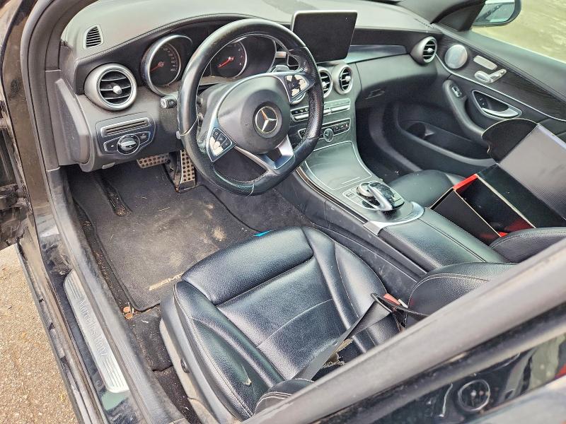 51380526 :رقم المزاد ، 55SWF4KB7FU020639 vin ، 2015 Mercedes-benz C مزاد بيع