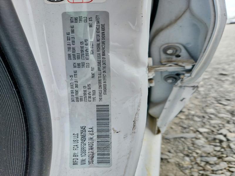 2025 Ram 1500 მანქანა იყიდება აუქციონზე, vin: 1C6SRFGP4SN675545, აუქციონის ნომერი: 50660576