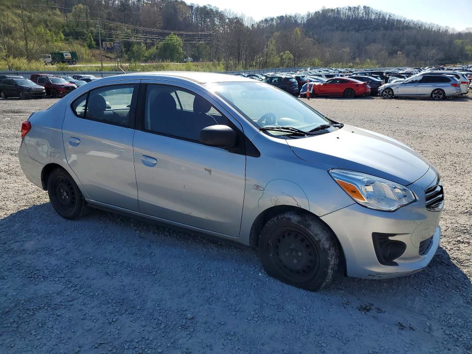 48914406 :رقم المزاد ، ML32F3FJ4KHF13772 vin ، 2019 Mitsubishi Mirage مزاد بيع