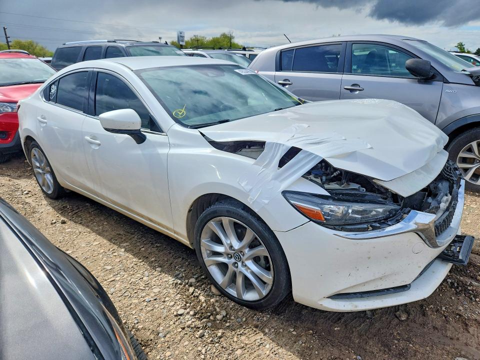 2018 Mazda 6 მანქანა იყიდება აუქციონზე, vin: JM1GL1UM7J1330092, აუქციონის ნომერი: 49334486