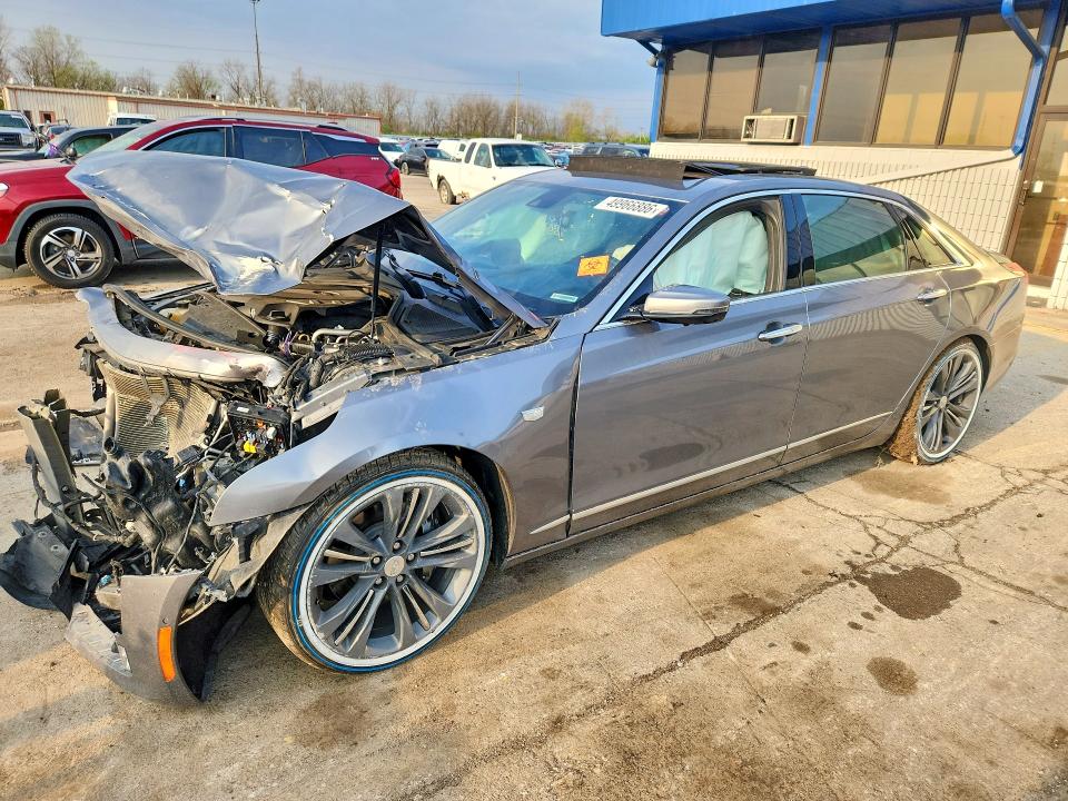 2018 Cadillac Ct6 მანქანა იყიდება აუქციონზე, vin: 1G6KP5R60JU159235, აუქციონის ნომერი: 49966886