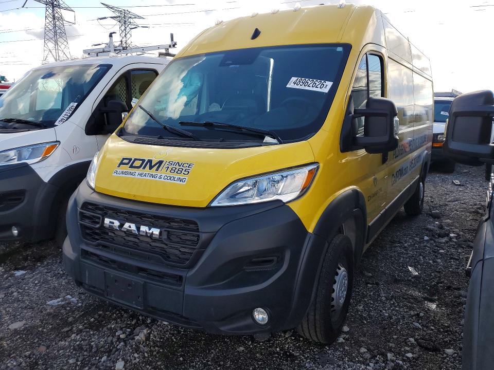Продажа на аукционе авто 2025 Ram Promaster 3500, vin: 3C6MRVHGXSE570188, номер лота: 48962626