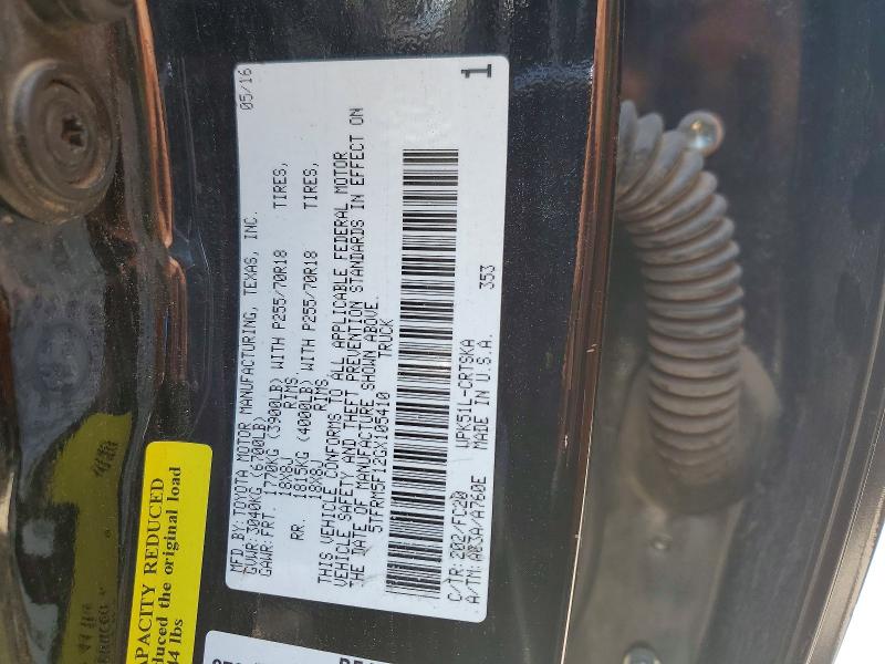 Продажа на аукционе авто 2016 Toyota Tundra, vin: 5TFRM5F12GX105410, номер лота: 51068606