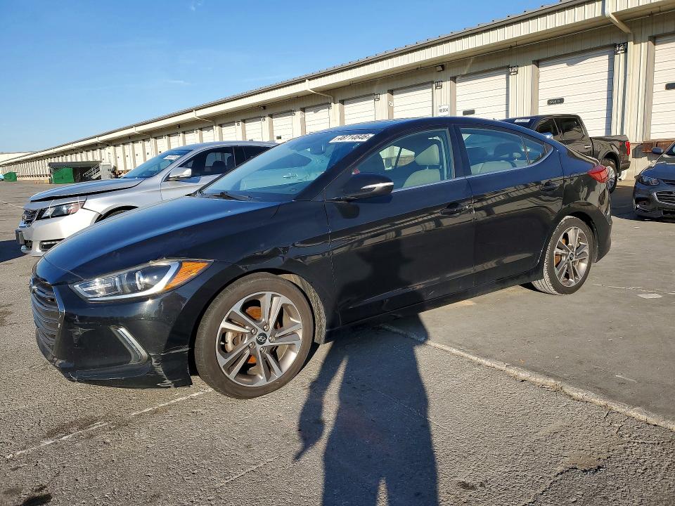 48714646 :رقم المزاد ، 5NPD84LF9JH273587 vin ، 2018 Hyundai Elantra مزاد بيع