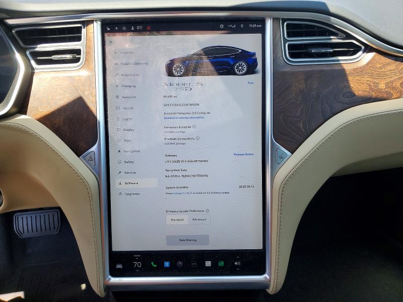 Продаж на аукціоні авто 2017 Tesla Model S, vin: 5YJSA1E23HF195336, номер лоту: 51177846