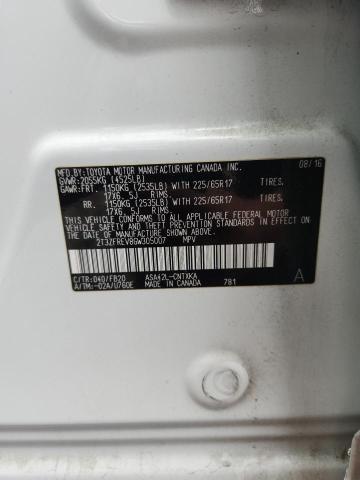50360976 :رقم المزاد ، 2T3ZFREV8GW305007 vin ، 2016 Toyota Rav4 مزاد بيع