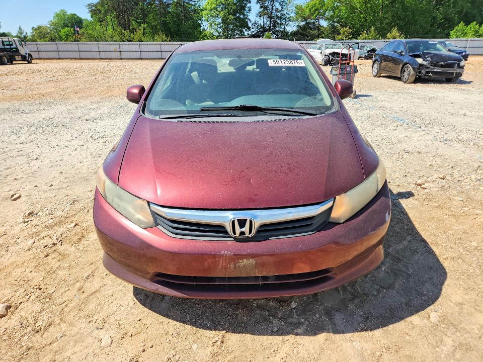 Продажа на аукционе авто 2012 Honda Civic, vin: 2HGFB2F52CH536551, номер лота: 50123876