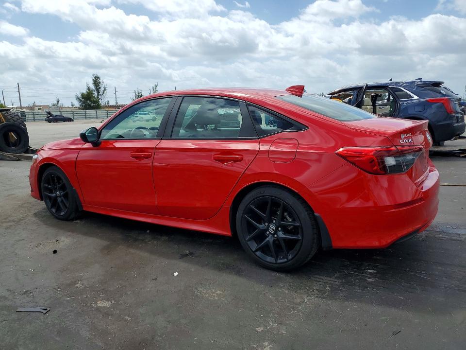 2024 Honda Civic მანქანა იყიდება აუქციონზე, vin: 2HGFE2F51RH501578, აუქციონის ნომერი: 50632216