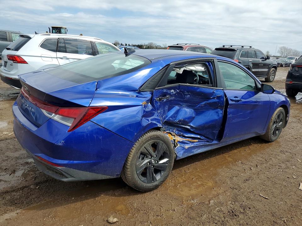 Продажа на аукционе авто 2021 Hyundai Elantra, vin: 5NPLS4AG9MH011811, номер лота: 49866856
