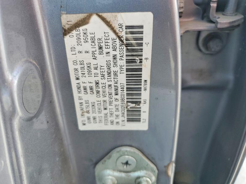 2011 Acura Tsx მანქანა იყიდება აუქციონზე, vin: JH4CU2F69BC014407, აუქციონის ნომერი: 48312376