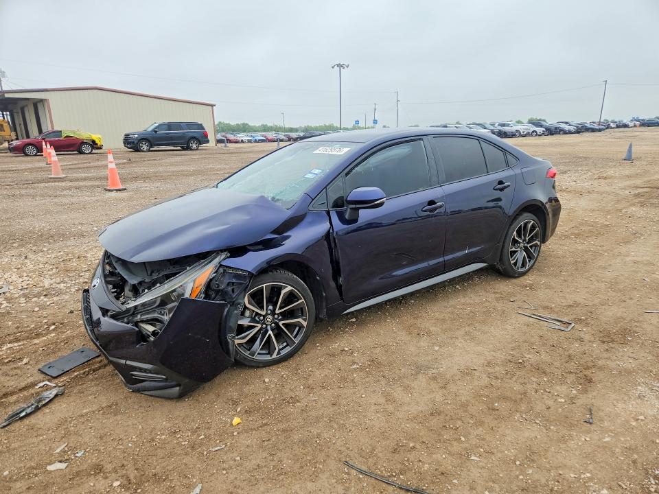 2020 Toyota Corolla მანქანა იყიდება აუქციონზე, vin: JTDS4RCE0LJ009742, აუქციონის ნომერი: 41629576