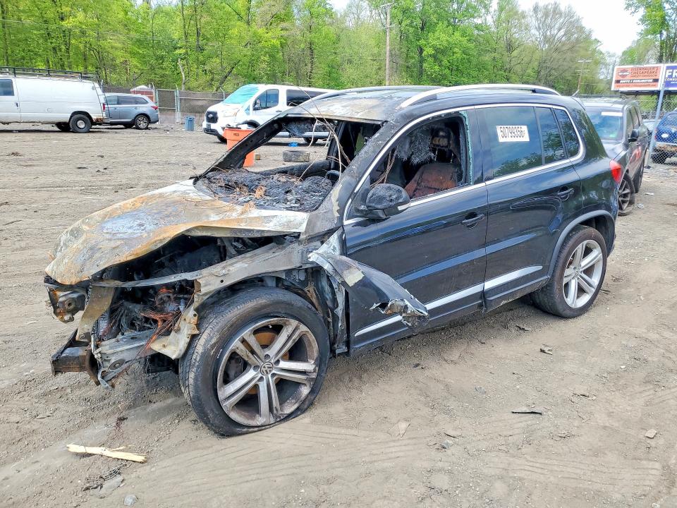 2016 Volkswagen Tiguan მანქანა იყიდება აუქციონზე, vin: WVGBV7AX9GW016313, აუქციონის ნომერი: 50799356