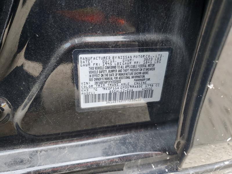 Aukcja sprzedaży 2015 Nissan Sentra, vin: 3N1AB7AP7FY232602, numer aukcji: 50967616