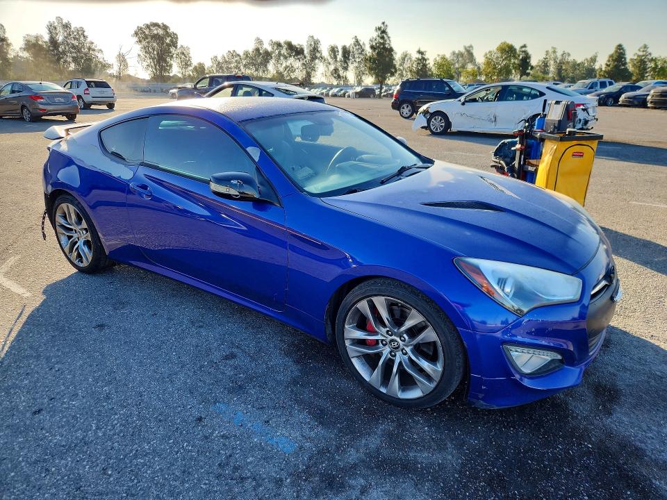 2013 Hyundai Genesis Coupe მანქანა იყიდება აუქციონზე, vin: KMHHU6KJ8DU105802, აუქციონის ნომერი: 50691656