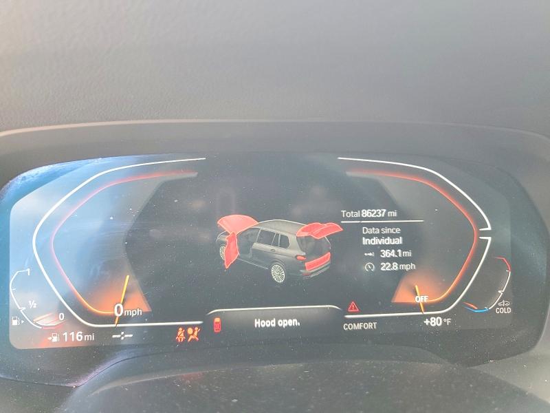 49567676 :رقم المزاد ، 5UXCW2C07M9G50529 vin ، 2021 Bmw X7 مزاد بيع