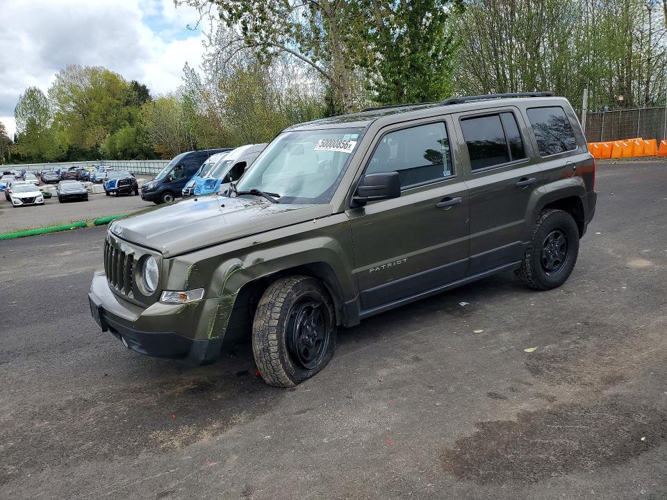 Aukcja sprzedaży 2016 Jeep Patriot, vin: 1C4NJRBB0GD512396, numer aukcji: 50000856
