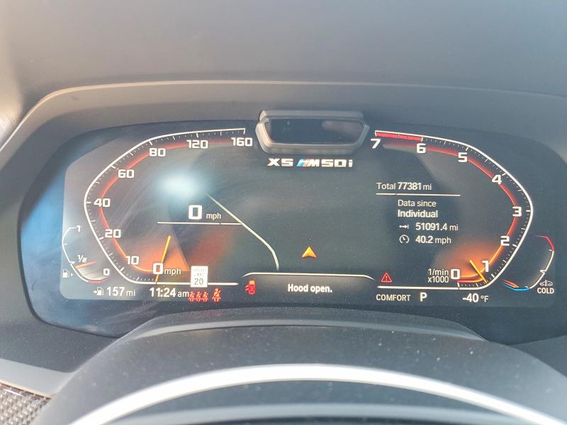 49231186 :رقم المزاد ، 5UXJU4C02M9H11195 vin ، 2021 Bmw X5 مزاد بيع