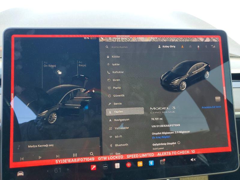 Aukcja sprzedaży 2018 Tesla Model 3, vin: 5YJ3E1EA8JF071049, numer aukcji: 50128726