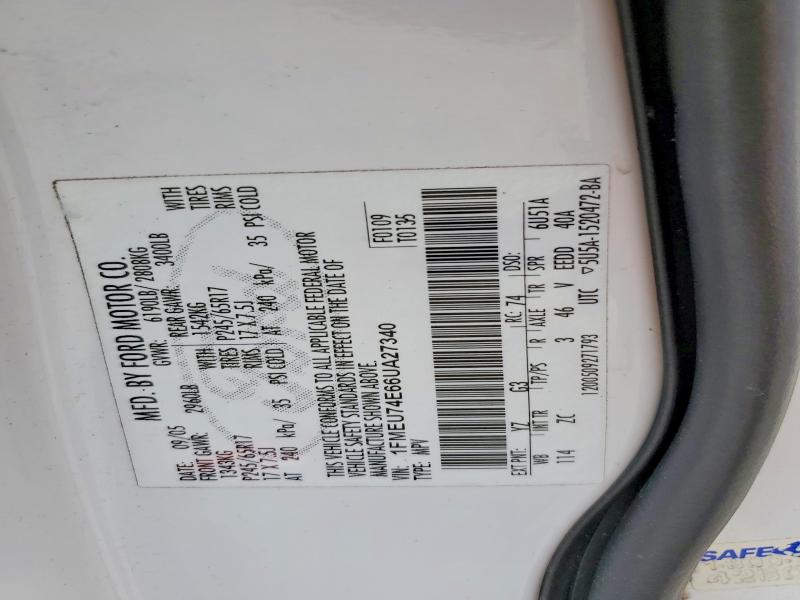 Aukcja sprzedaży 2006 Ford Explorer, vin: 1FMEU74E66UA27340, numer aukcji: 48171496