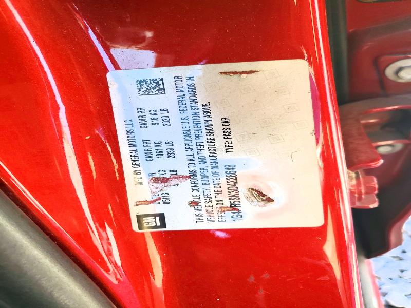 49983936 :رقم المزاد ، 1G4PR5SK3D4228648 vin ، 2013 Buick Verano مزاد بيع