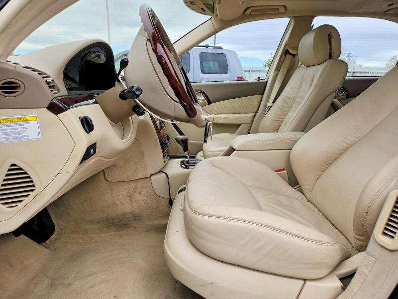 49087476 :رقم المزاد ، WDBNG75J75A441569 vin ، 2005 Mercedes-benz S مزاد بيع