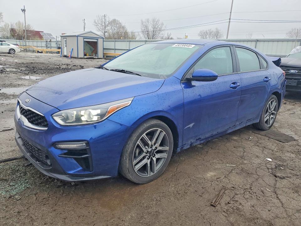 49238846 :رقم المزاد ، 3KPF34AD3KE095707 vin ، 2019 Kia Forte مزاد بيع
