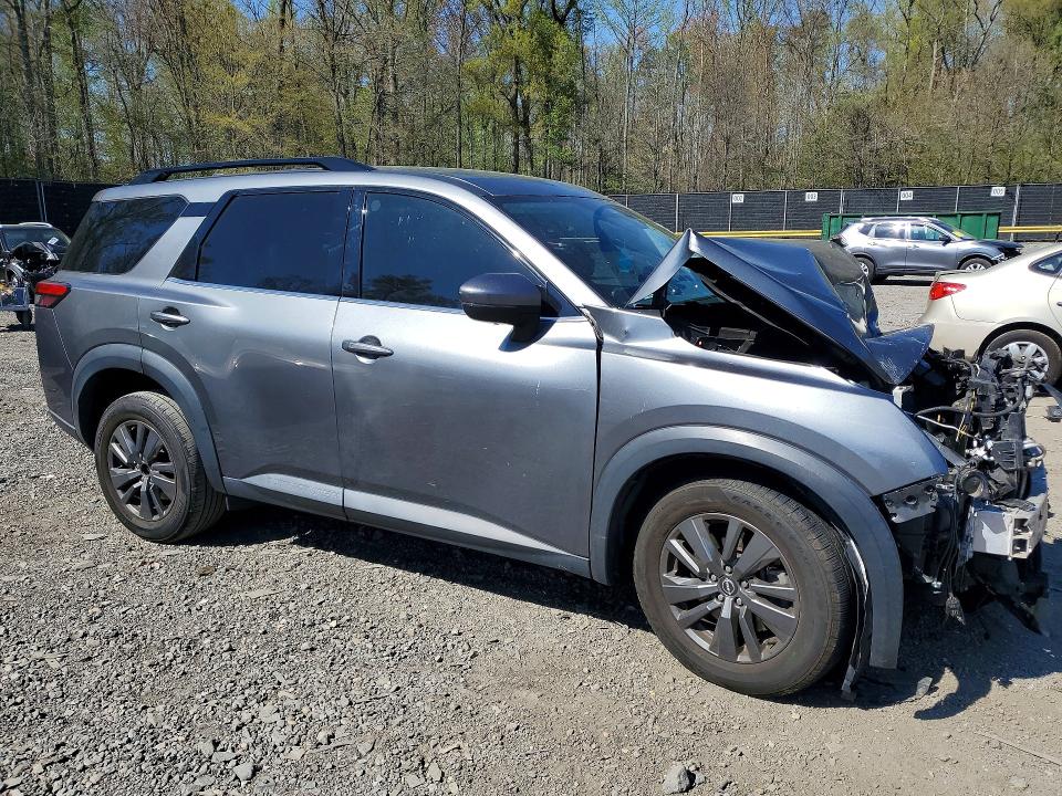 2022 Nissan Pathfinder მანქანა იყიდება აუქციონზე, vin: 5N1DR3BC4NC214622, აუქციონის ნომერი: 49605486