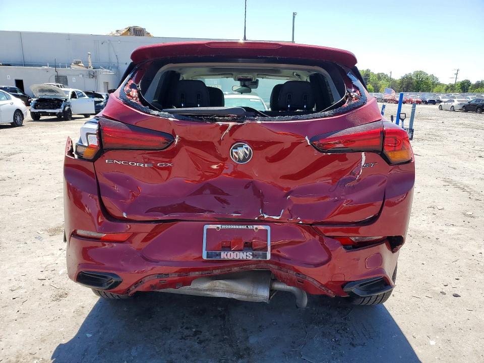 2021 Buick Encore Gx მანქანა იყიდება აუქციონზე, vin: KL4MMDS21MB127310, აუქციონის ნომერი: 50726246