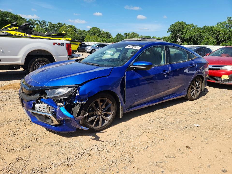 2021 Honda Civic მანქანა იყიდება აუქციონზე, vin: 19XFC1F76ME001291, აუქციონის ნომერი: 49870126
