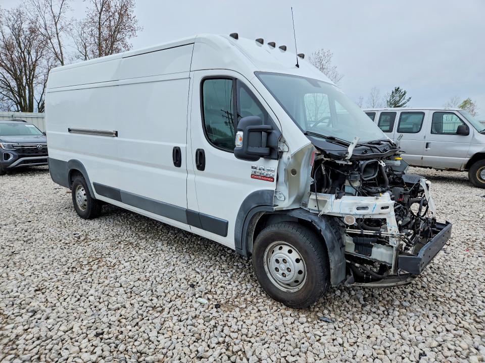 2015 Ram Promaster 3500 მანქანა იყიდება აუქციონზე, vin: 3C6URVJG5FE508357, აუქციონის ნომერი: 49794916