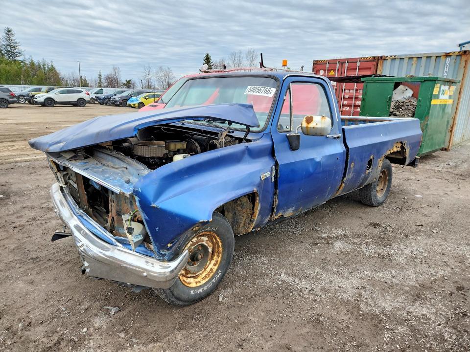 50056766 :رقم المزاد ، 2GCDC14HXF1223786 vin ، 1985 Chev Pick Up Truck مزاد بيع