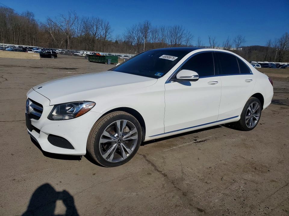 Auction sale of the 2018 Mercedes-benz C, vin: WDDWF4KB1JR391225, lot number: 49098876