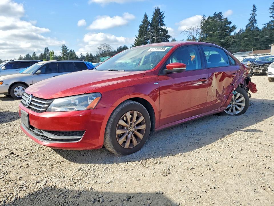 2015 Volkswagen Passat მანქანა იყიდება აუქციონზე, vin: 1VWAT7A38FC002953, აუქციონის ნომერი: 51359586