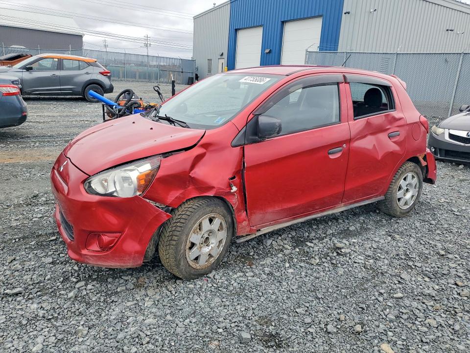 47755086 :رقم المزاد ، ML32A3HJ5FH053634 vin ، 2015 Mitsubishi Mirage مزاد بيع