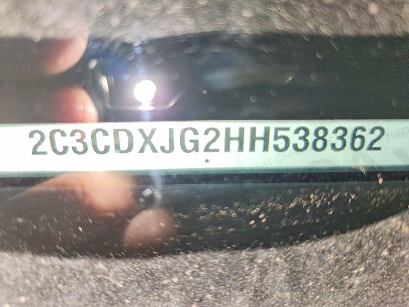 50600556 :رقم المزاد ، 2C3CDXJG2HH538362 vin ، 2017 Dodge Charger مزاد بيع
