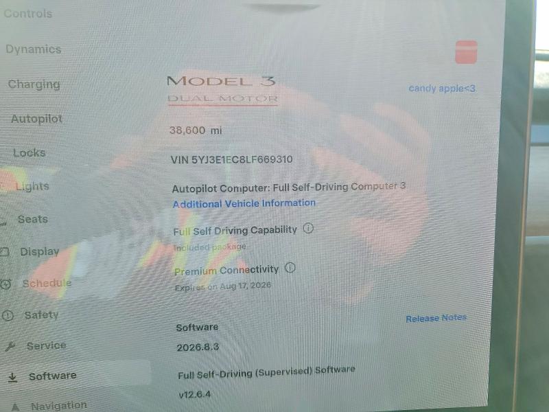 Aukcja sprzedaży 2020 Tesla Model 3, vin: 5YJ3E1EC8LF669310, numer aukcji: 48500276