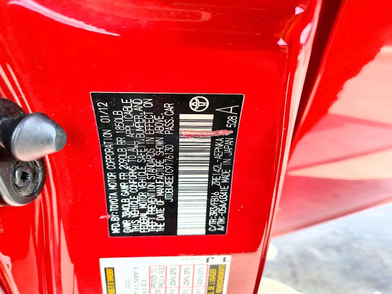 49704166 :رقم المزاد ، JTDBU4EE1C9176130 vin ، 2012 Toyota Corolla مزاد بيع