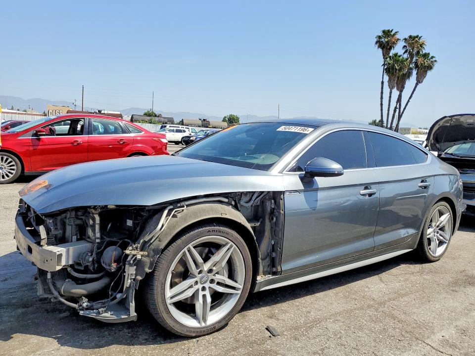 2018 Audi A5 მანქანა იყიდება აუქციონზე, vin: WAUFNCF56JA039555, აუქციონის ნომერი: 50471196