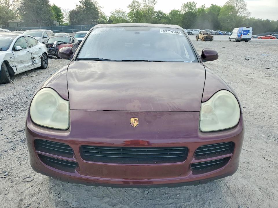 49774106 :رقم المزاد ، WP1AB29P04LA63161 vin ، 2004 Porsche Cayenne مزاد بيع
