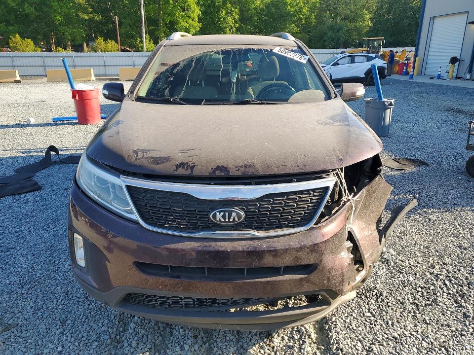 2014 Kia Sorento მანქანა იყიდება აუქციონზე, vin: 5XYKT4A61EG492565, აუქციონის ნომერი: 50907276
