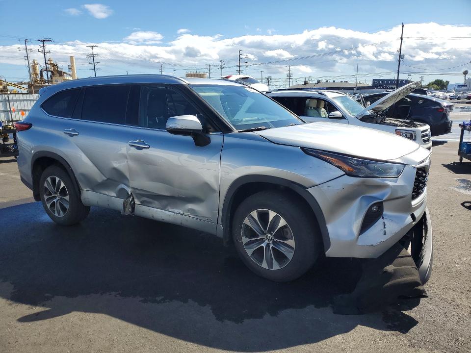 Aukcja sprzedaży 2022 Toyota Highlander Hybrid, vin: 5TDGBRCH9NS539400, numer aukcji: 49941956