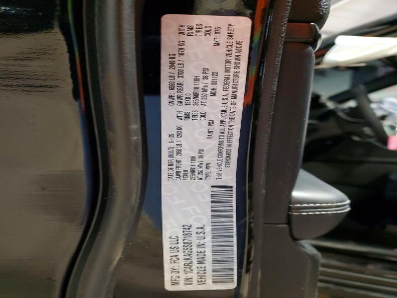 Продаж на аукціоні авто 2025 Jeep Grand Cherokee, vin: 1C4RJKAG5S8718742, номер лоту: 48942376
